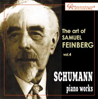 CR-169. Samuel Feinberg plays Schumann